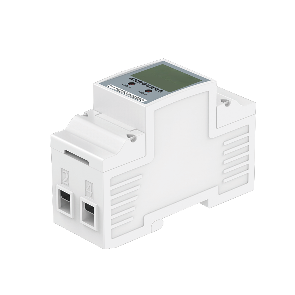 能耗监测仪表RN100单相远程智能电表（导轨式）